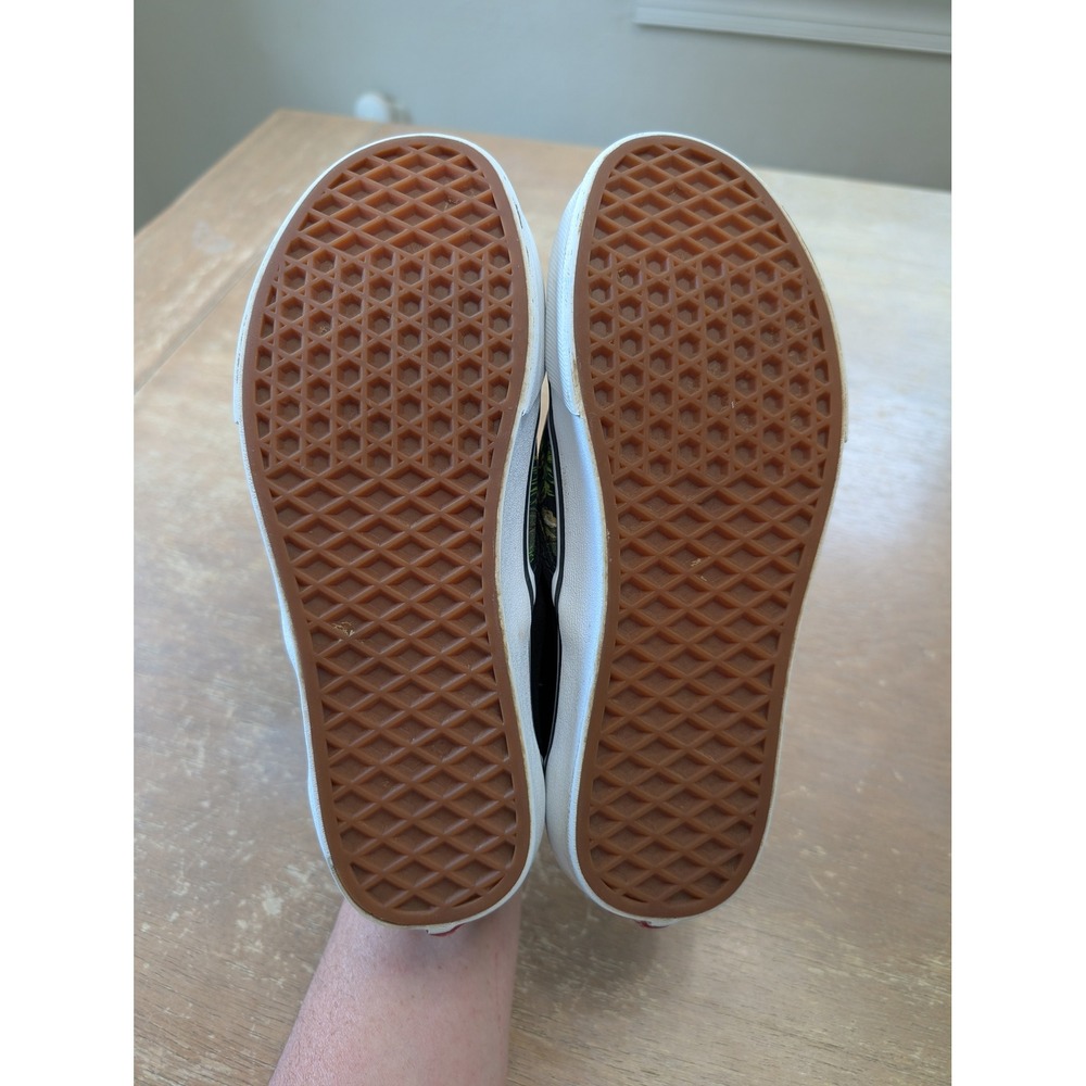 Vans Classic Slip-On Skull Fruit Still Life Black Sneakers Womens 8 M 6.5 edgy - Picture 8 of 8